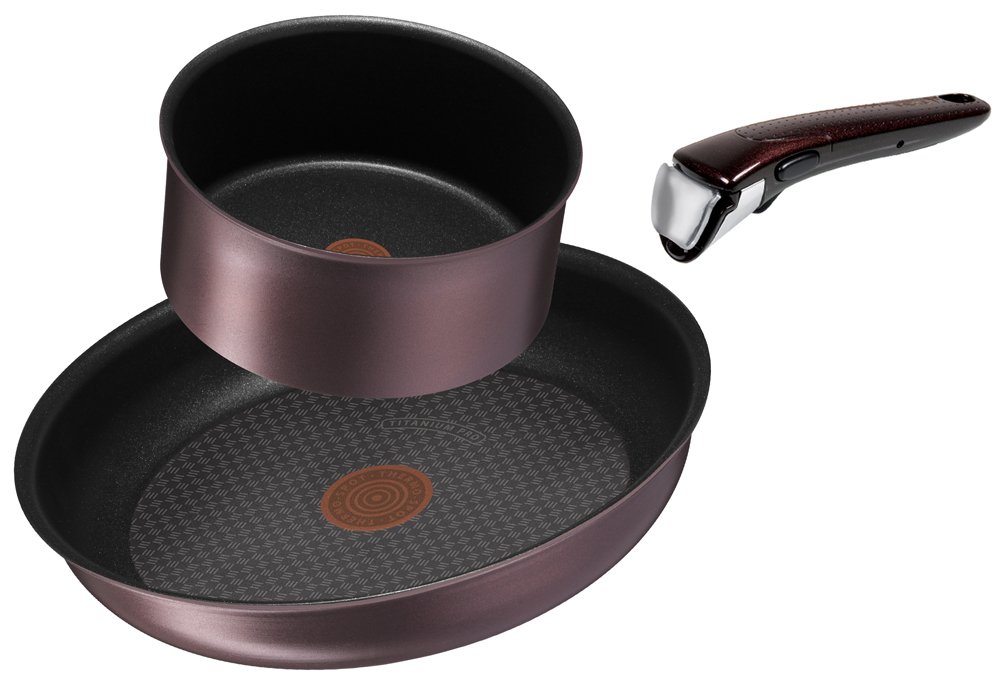 Amazon.co.jp: T-fal インジニオ・ネオ IHロゼブラウン セット4 L32693